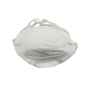 Lot de 5 masques d’hygiène anti-poussière pour travaux avec 1 élastique de maintien et 1 pince-nez ajustable Cogex