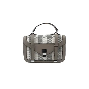 Sac à main synthétique à plusieurs compartiments et pochettes L 25 x l 11 x H 16 cm avec un poignée et une bandoulière réglable Orella