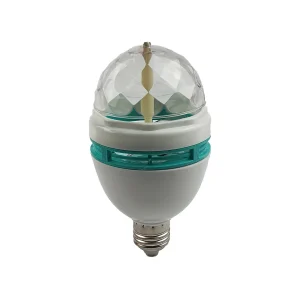 Ampoule rotative Disco 3 LED multicolores E27 3 W