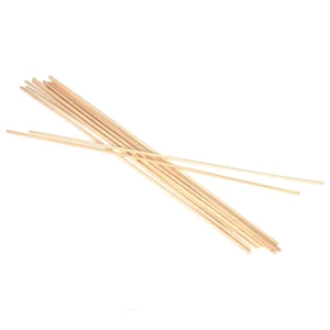 Lot de 12 bâtonnets diffuseur en bois L 23 cm Homea
