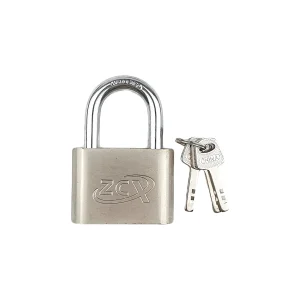 Cadenas robuste intérieur/extérieur en acier trempé avec 3 clés ZCX