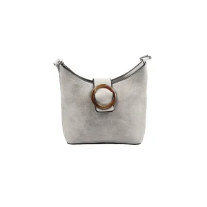 Sac à main synthétique à plusieurs compartiments et pochettes L 21 x l 8 x H 23 cm à bandoulière réglable