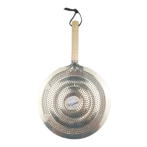 Diffuseur de chaleur D 21 cm en métal avec manche en bois Maxime Home