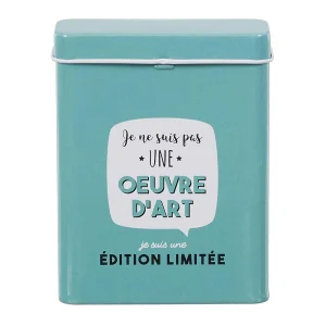 Boîte à cigarettes en métal L 7.2 X H 9.0 X P 3.0 cm “oeuvre d’art”