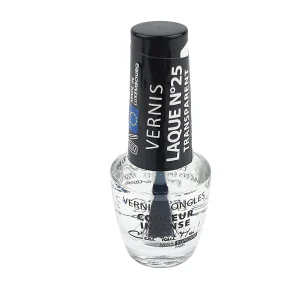 Vernis à ongles Miss Europ Laque n°25 transparent 11 ml
