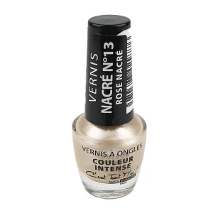 Vernis à ongles Miss Europ Nacré n°13 rose nacré 11 ml